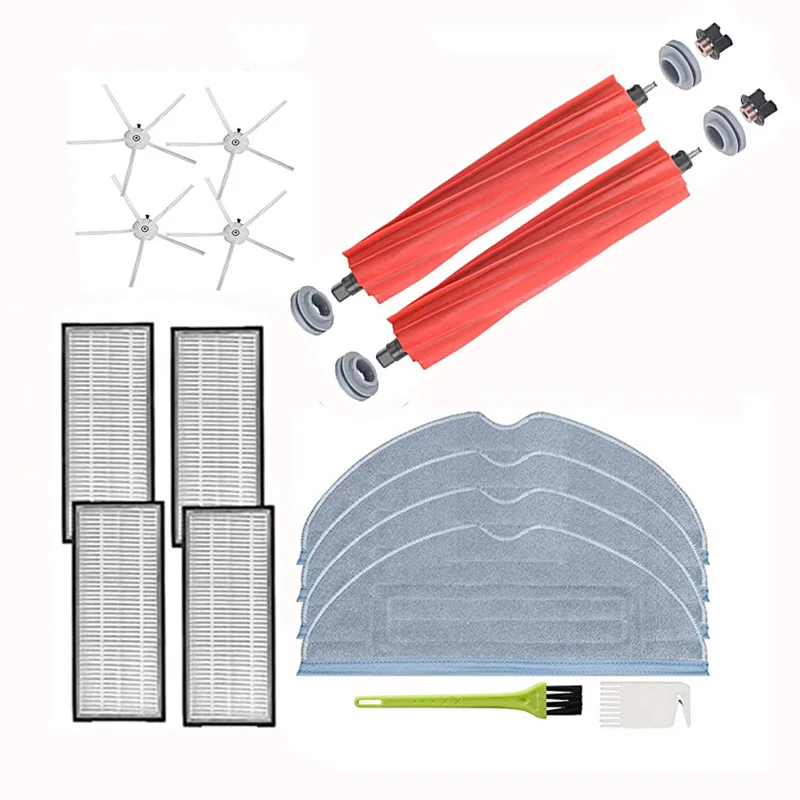 Replacement Accessories Kit for Xiaomi Roborock S7 S7 Plus S7 Max T7s Plus Robotic Vacuum Cleaner Main Brush Filter Side Brush