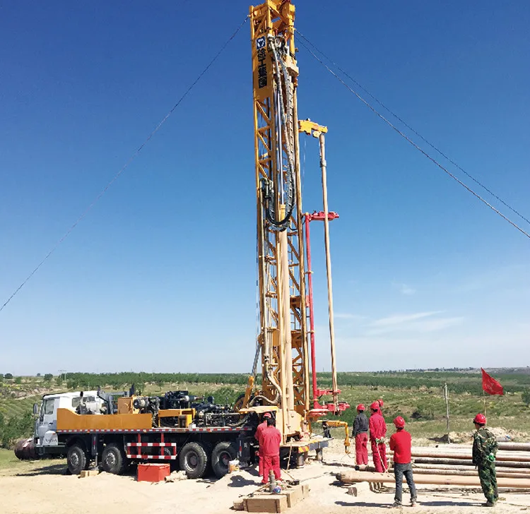  XCMG официальный добыча буровая машина XSC10/500 1000m Автомобильная глубокий установка для бурения скважин на