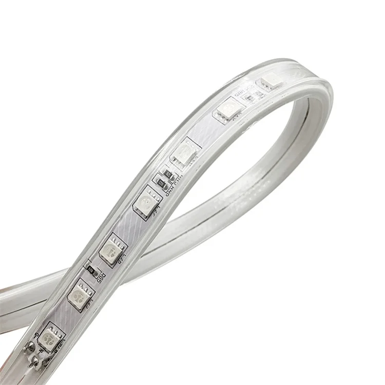 Изменение цвета SMD5050 светодиодная неоновая лента 220 В