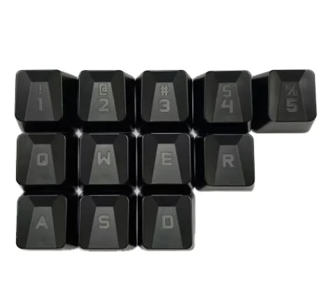 Для 12 клавиш G413 G910 G810 G310 G613 K840 G910 игровые колпачки для клавиш вогнутые и выпуклые индивидуальные пользовательские колпачки для клавиш ручной работы