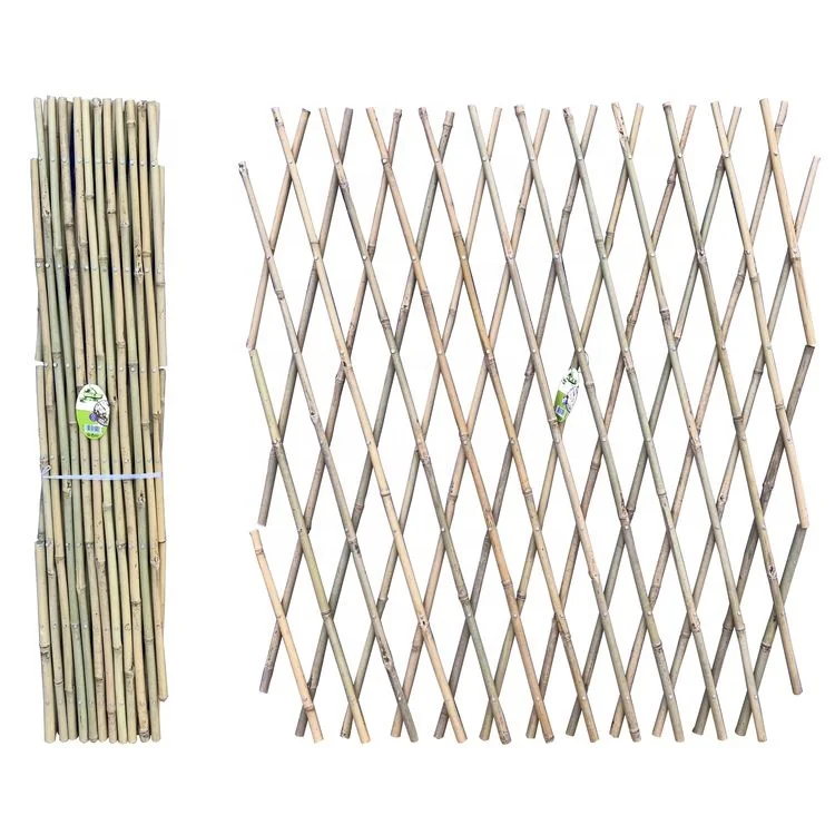 Folding bamboo fence H 120cm x L 180cm, Garden Fence