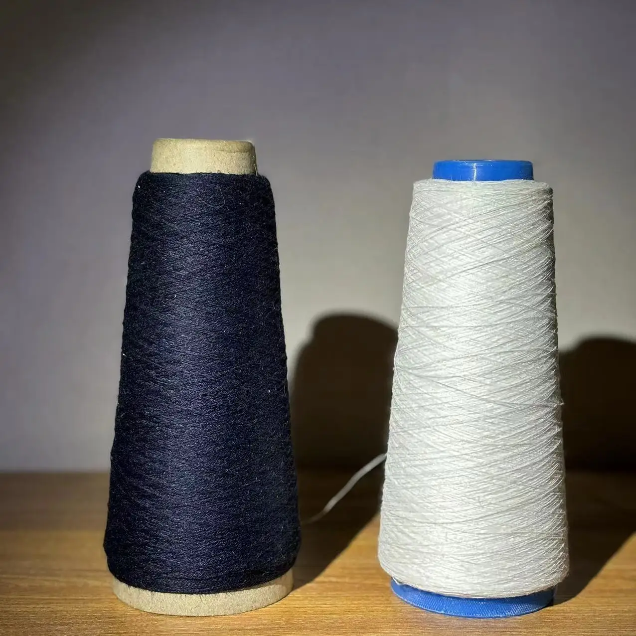 50s Organic Cotton with Seaweed Fiber Yarn 80/20 for Knitting Weaving Yarn