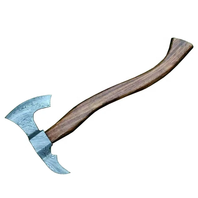 
Damascus Axe Handmade Twist Steel Hunting Camping Crafts Amazing Gift 