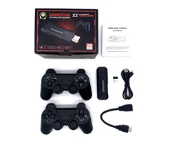 Оптовая продажа X2 GD10 Plus 4K 30000 игры HD выход Игровая приставка gamestick TV игровая консоль для