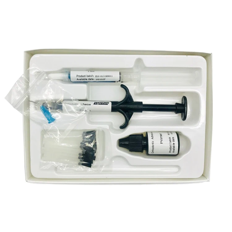 Factory Good Quality Bracket Paste Orthodontic Bonding Dental Self Curing Composite Adhesive with CE