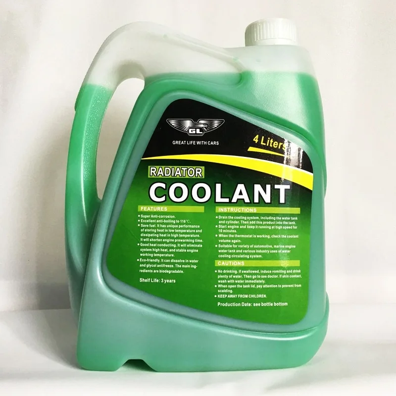 Super Quality  anti-rust radiator coolant  Liquid Car Engine Radiator Coolant Fluid With Green Red Blue