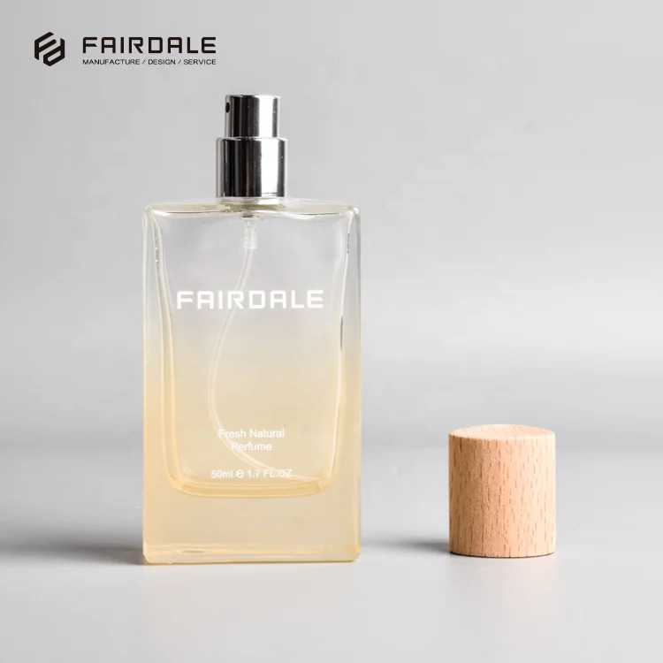  Fairdale деревянная крышка для косметической упаковки со стеклянной бутылкой