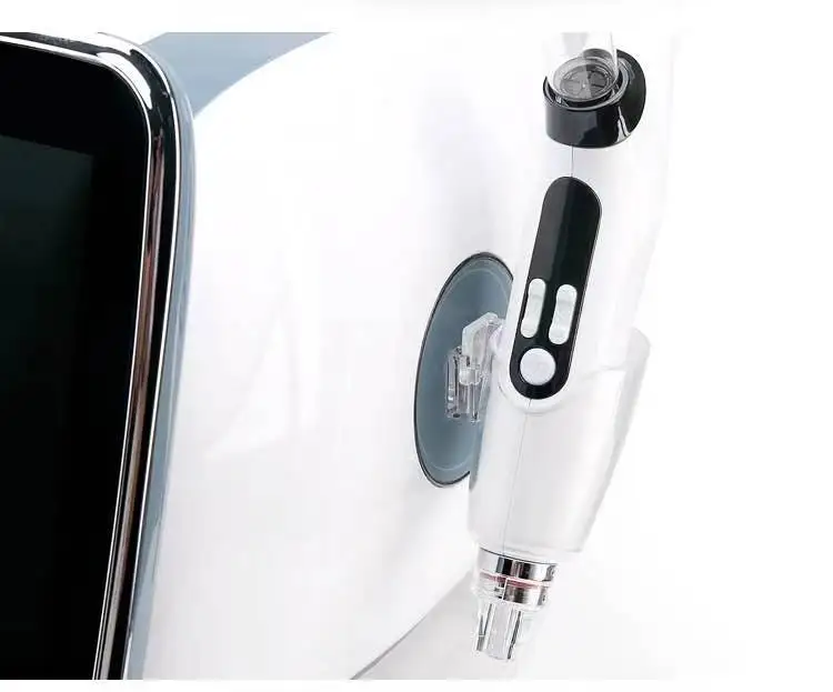 Trending products facial RF +EMS+ nano microneedle mesotherapy vacuum needless injector pistola de mesoterapia mesogun injector