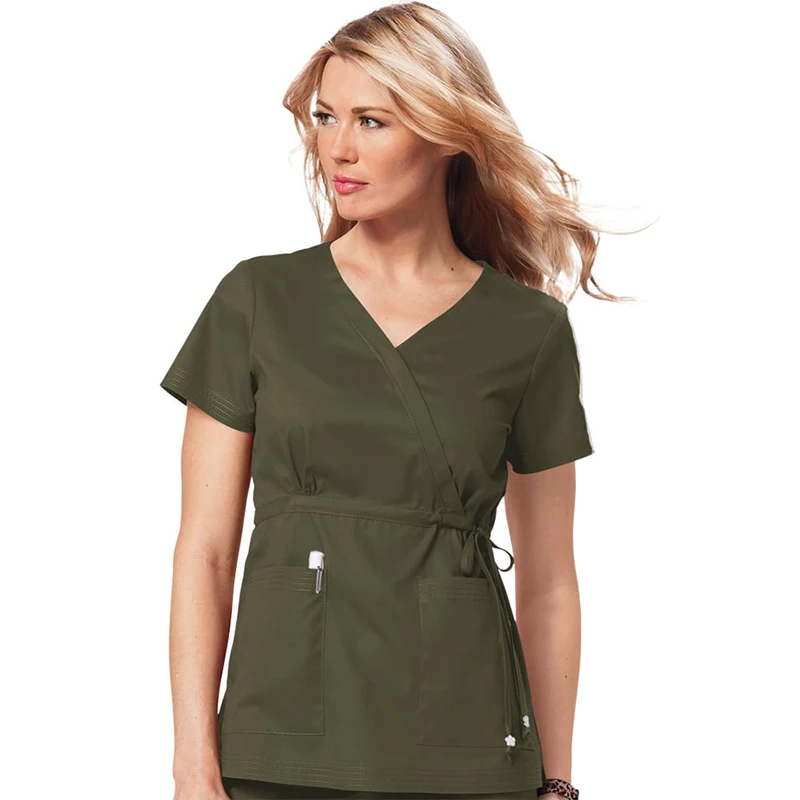 High Quality Medical Nursing Scrubs Sets Stretch Plus Sizes Comfortable Hospital Uniform