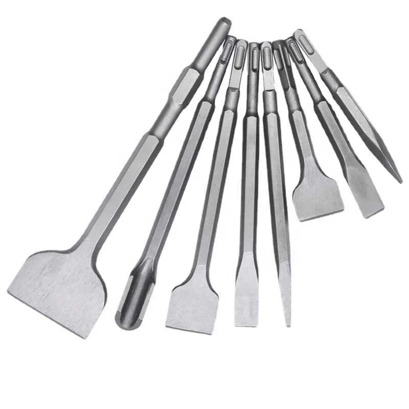 Electric Hammer Electric Pick Drill Bit Pointed Flat Chisel Hexagonal Pick Tip U Groove Electric Hammer Electric Pick