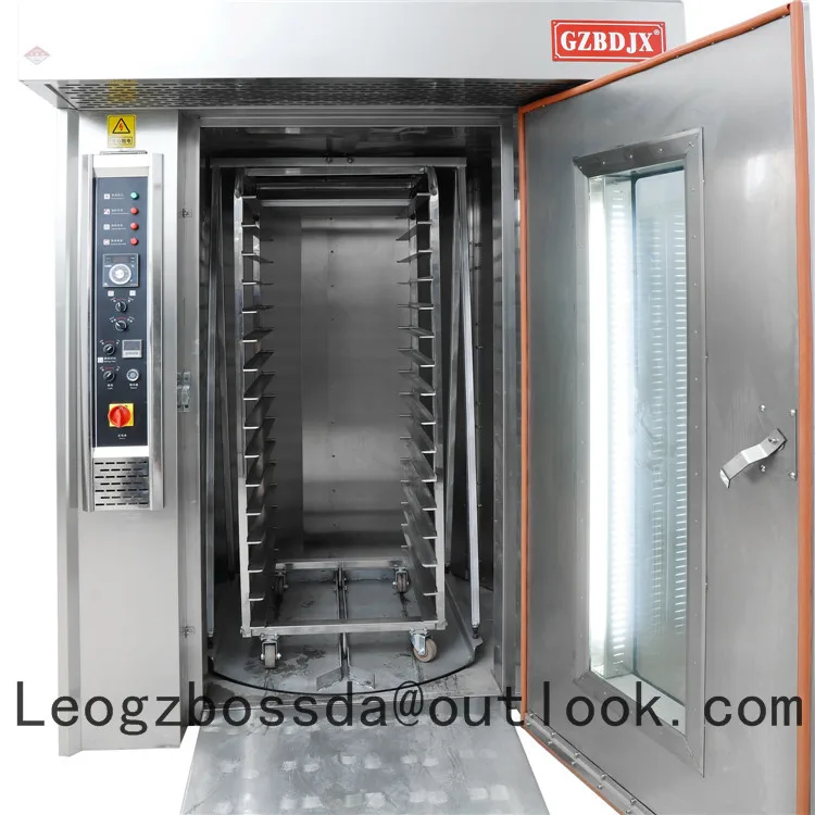 Bakenati Electic/Diesel/Gas Commercial Rotary rack Oven for baking