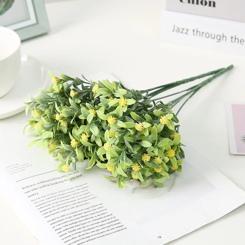 Artificial/Fresh and Silk Material wedding bouquet wholesale artificial flower