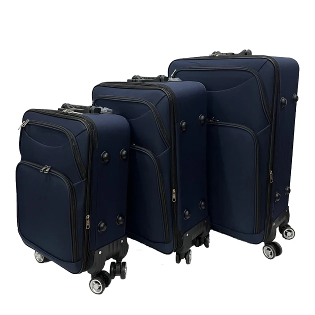 Ultralight light NYLON luggage travel suitcase luggage bag 360 steering wheel trolley luggage sets nylon suitcase