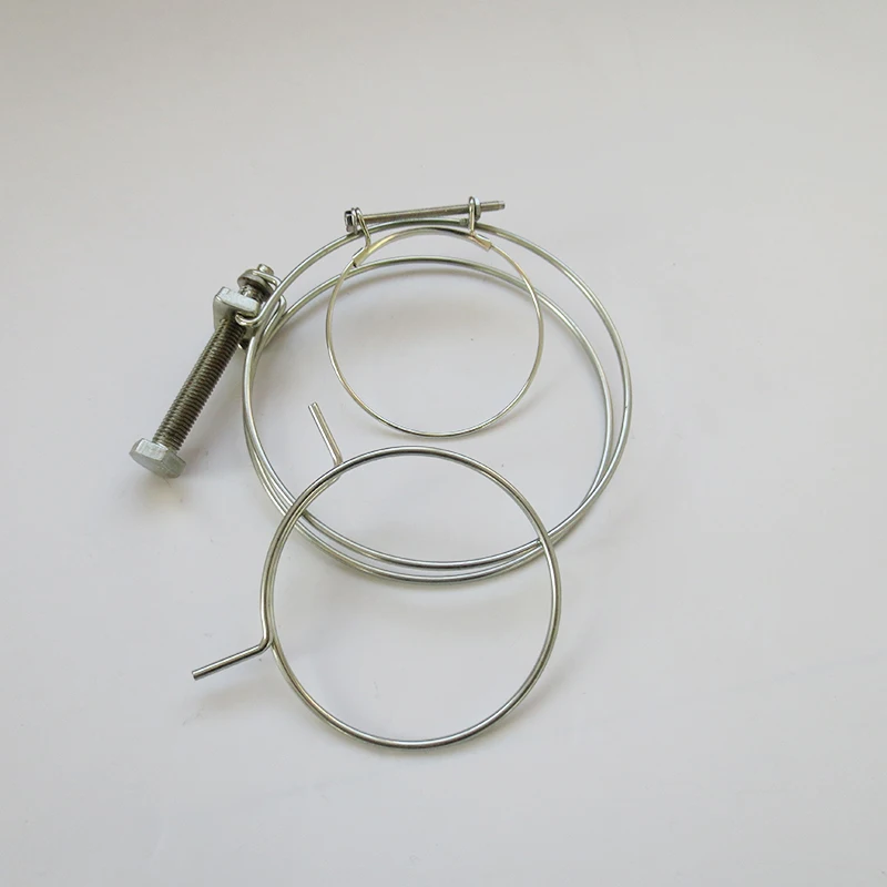 Hardware Metal Wire Bending Spring Clamps  Spring Hose Clamps
