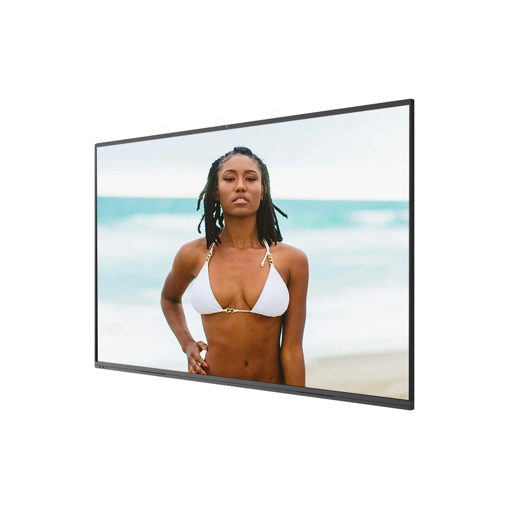 open frame capacitive touch screen monitor 65 inch interactive smart whiteboard smart tv board led panel siding white board