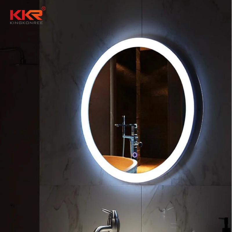 
Mirror With Led Lights Round Bathroom Led Lighted Mirror Smart Mirrors Led Mini Hotel 