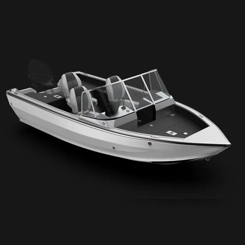  19ft алюминиевая Водоструйная рыболовная скоростная лодка с