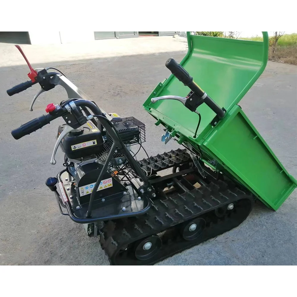 Robust All-Terrain Tracked Vehicles Heavy-Duty Crawler Dumpers Diesel Rubber Track Carriers Agricultural Solutions