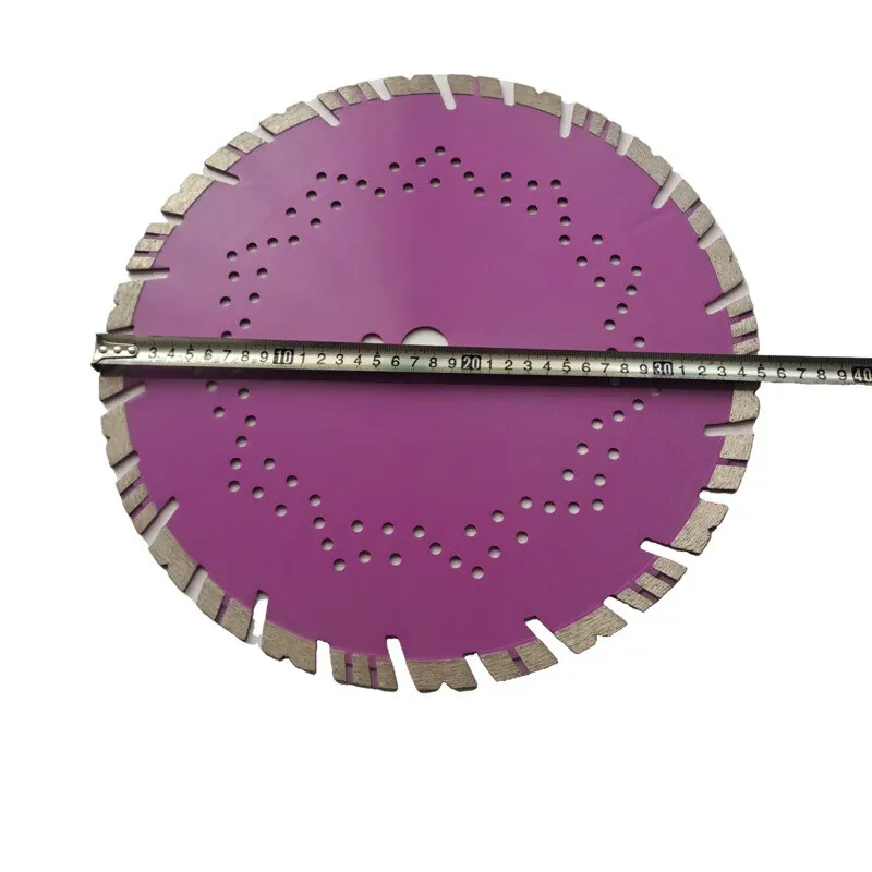 Wear-resistant 350mm marble granite concrete diamond hot-pressed sintering high-frequency welding laser welding segmented s