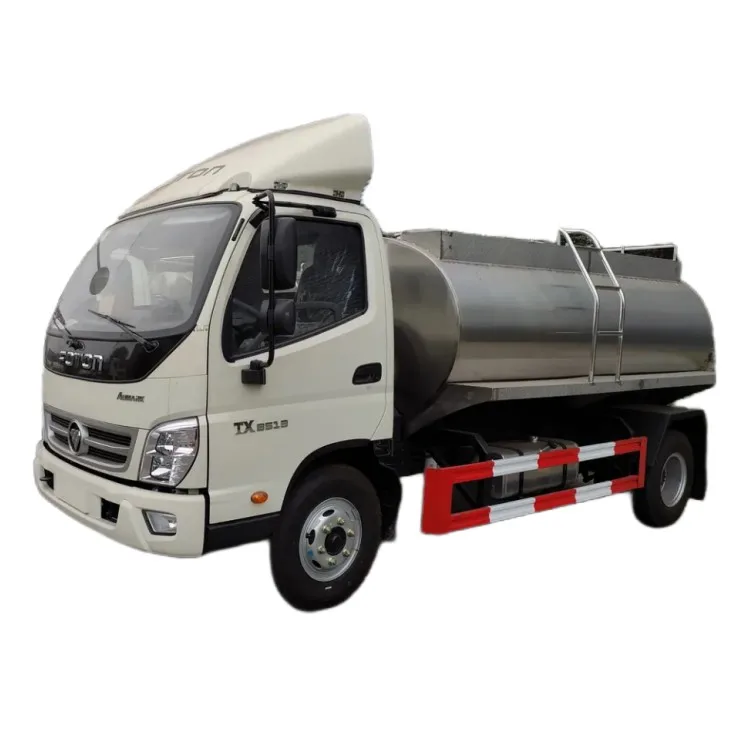 Low price Mini Foto 2000liters Food Grade Fresh Milk Tank Truck For Sale