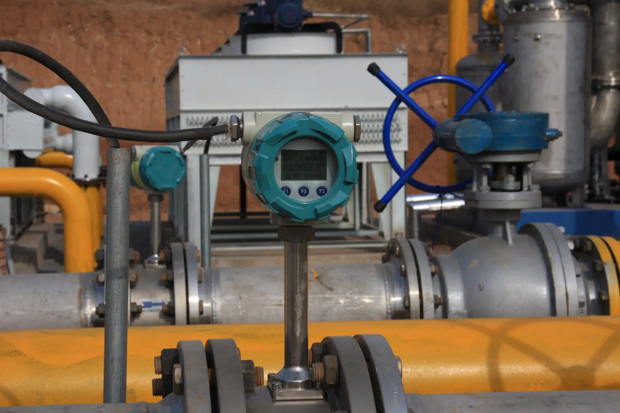 High accuracy liquid vortex flowmeter vortex-wafer DN150 200-2000m3/h vortex transmitter for beverage industry