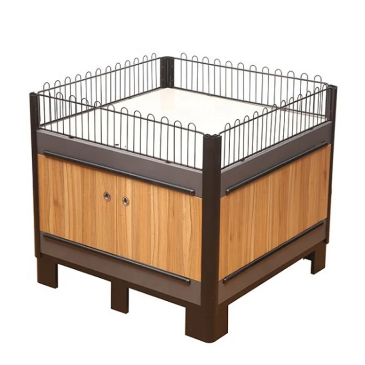 customized Manufacture Supermarkets Promotion Table Stands For Display Metal display rack