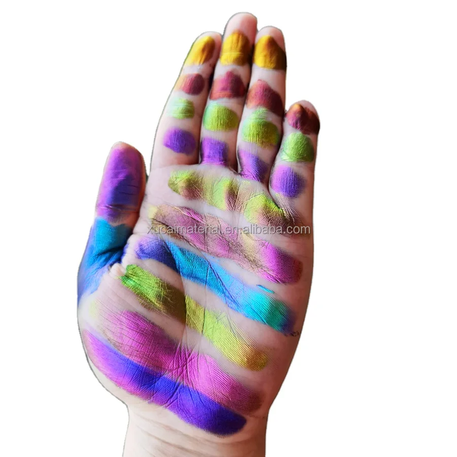 Cosmetic Nail art  Mirror Cosmetic Nail art Chameleon Powder Mica pigment Color Shift Chameleon Powder