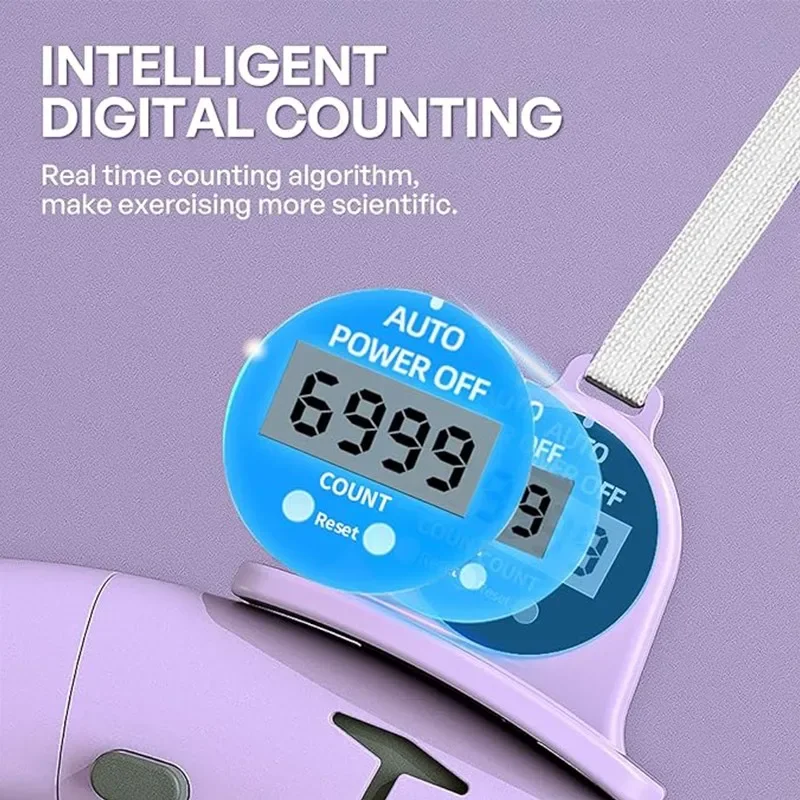 High-quality Smart 10-Section Counting Exercise Hoop Fitness Massage Tool for Weight Loss Waist Circle Sport Hoop