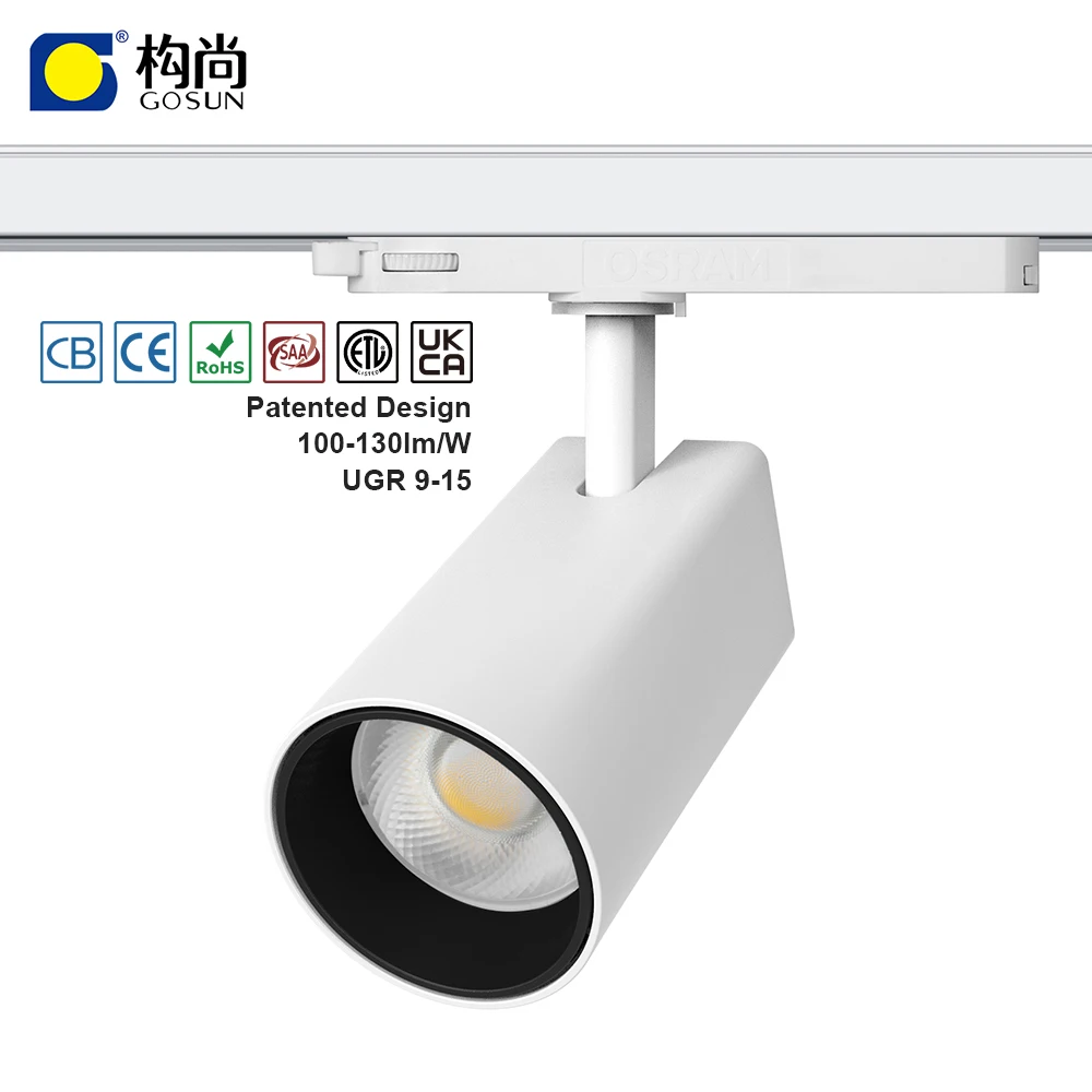 Competitive Prices Factory OEM/ODM New Design led track light 130lm/w Anti Glare 36W Spot Tracklight