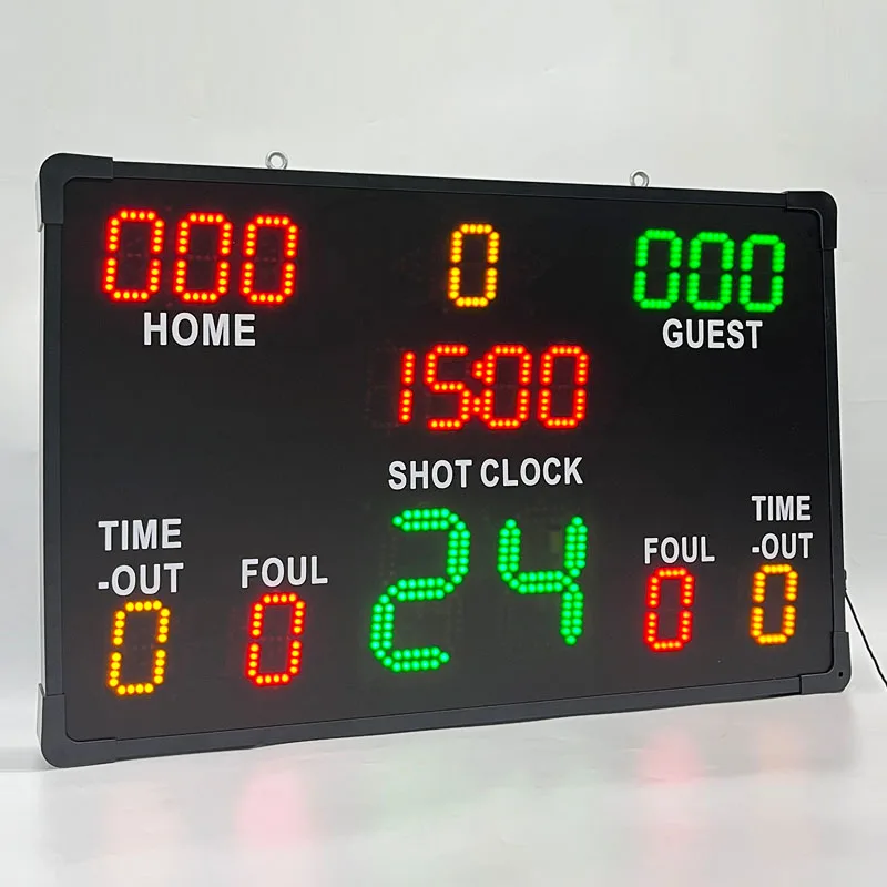 CHEETIE CP043 Big Electronic Scoreboard And Timer Display LED Cricket Digital Basketball Scoreboard With Remote Control