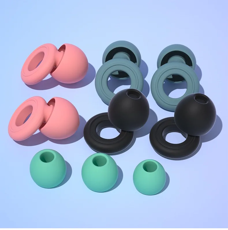 Silicone earplugs replacement earplugs spare padded earplugs earphone accessories