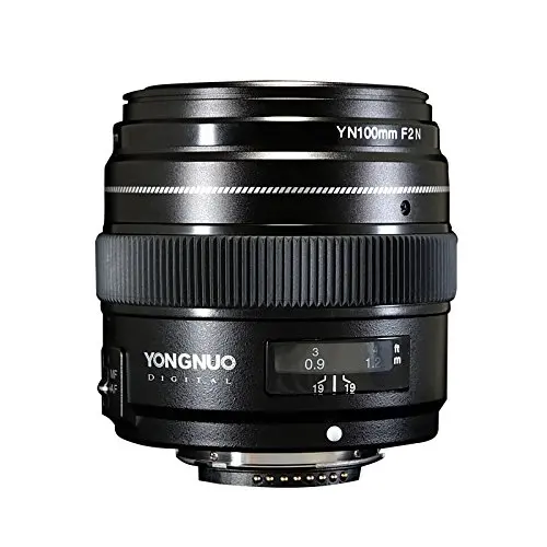  Средний телеобъектив YONGNUO YN100mm F2 с фокусным расстоянием AF MF 100