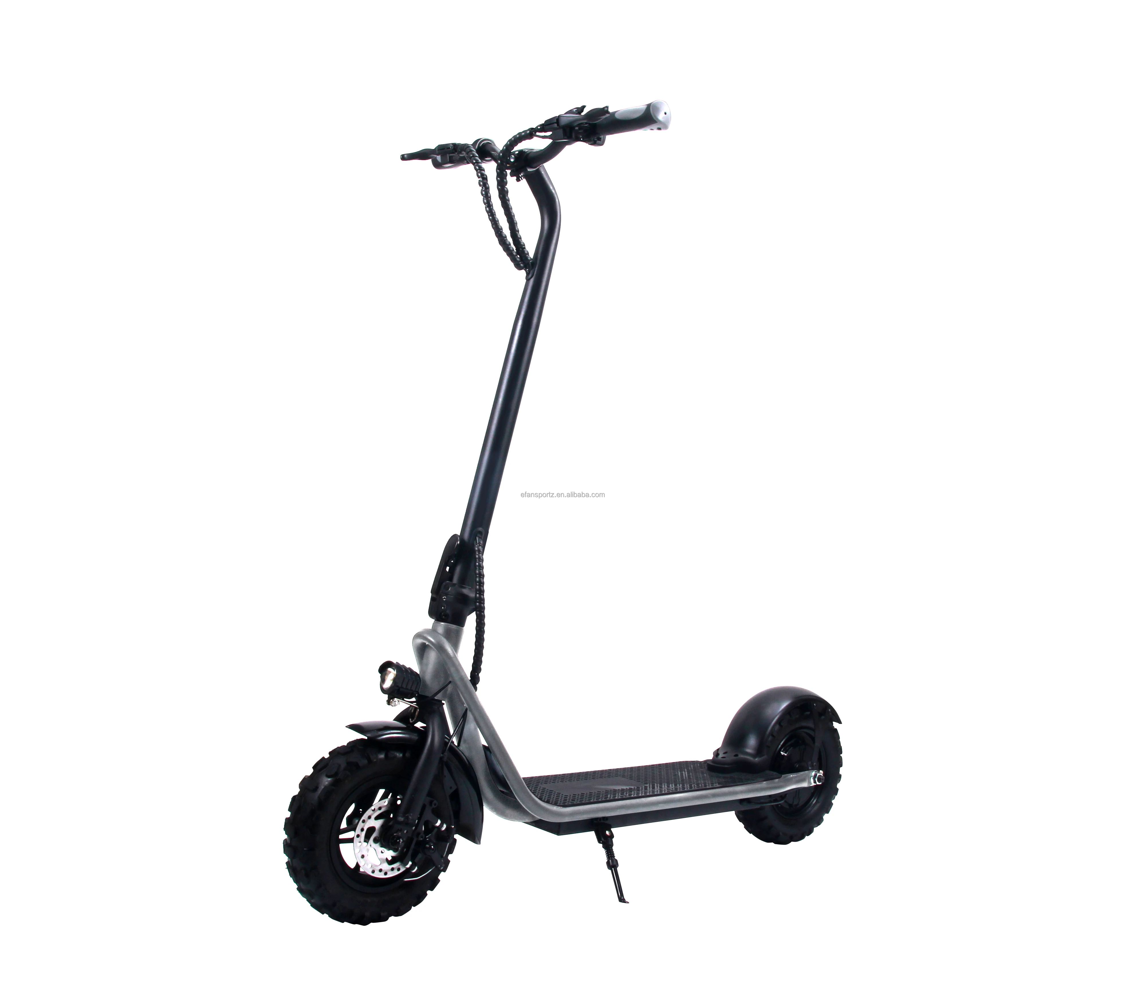 CE EN17128 Urban E scooter powerful 500W Motor equipped with 11 inch extra wide all terrains tires 480Wh Battery