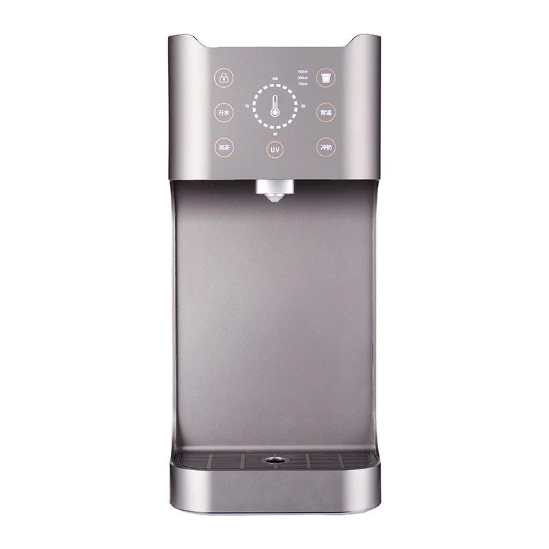Home Kitchen instant boiling countertop  POU pipeline machine desktop water cooler hot and cold water dispenser