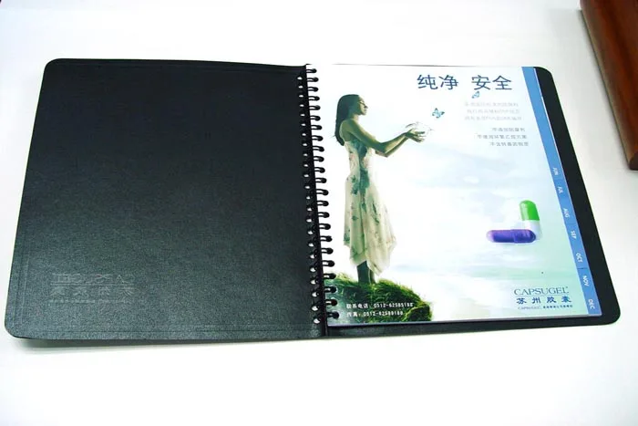 2025 PVC cover Monthly Weekly Wire-O Planner with Tabs, Perfect for Your Organization