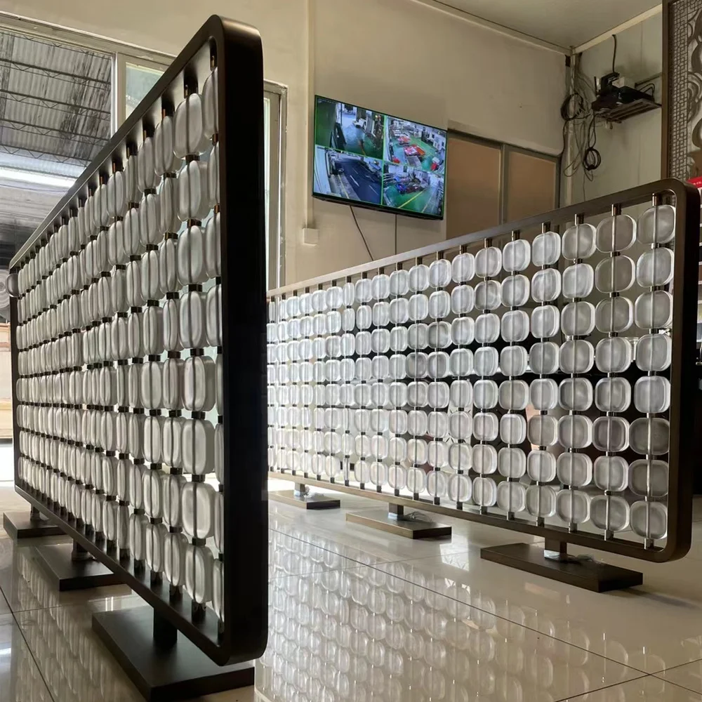 Home decor room divider screens decorative recycle partitions interior restaurant partition carved wall metal decorative panel