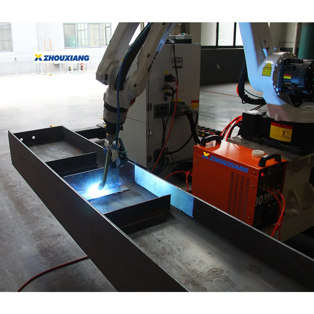 Высокоточный Интеллектуальный сварочный робот Cnc Роботизированная рабочая станция на рельсе