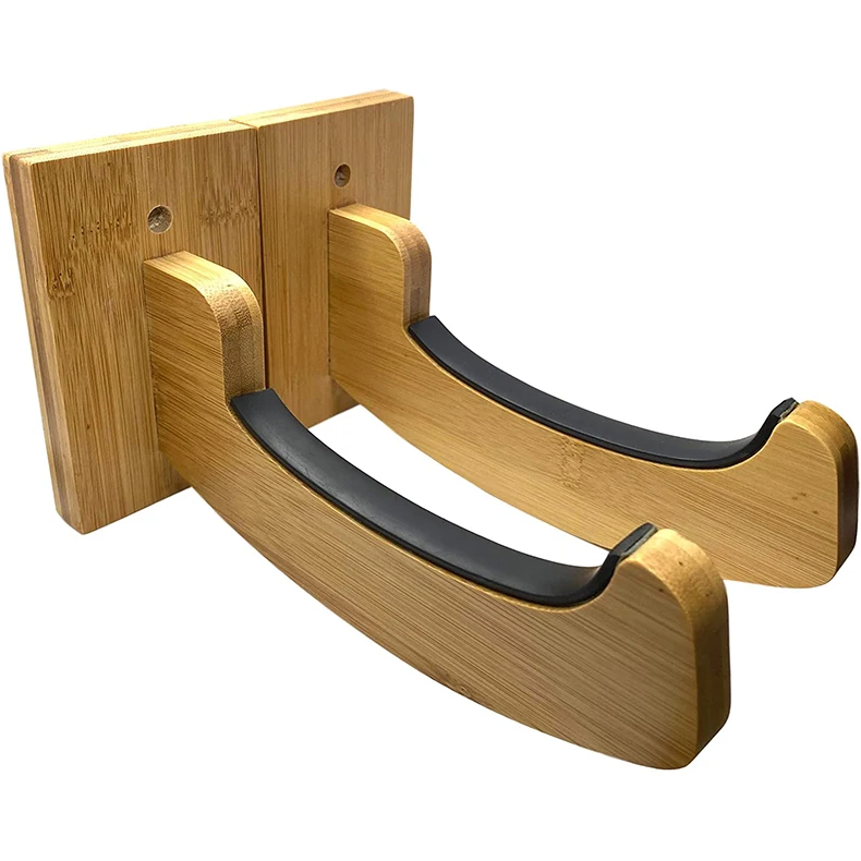 Wholesale Indoor Surfboard Wall Mount Wooden Surfboard frame Rack to Display Your Board