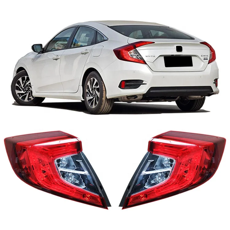 
Brand New high quality Car Led Red Stop Tail light For Honda CIVIC 2016 2017 2018 2019 2021 
