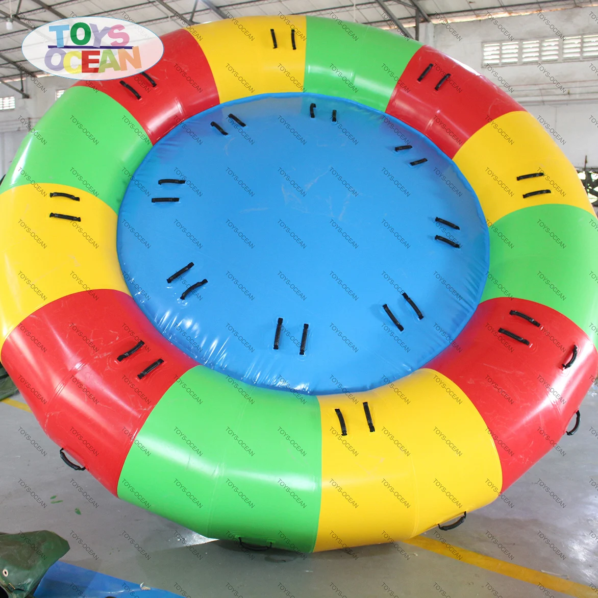 toys ocean factory customized cheap water sports games water tow inflatable disco ufo boat