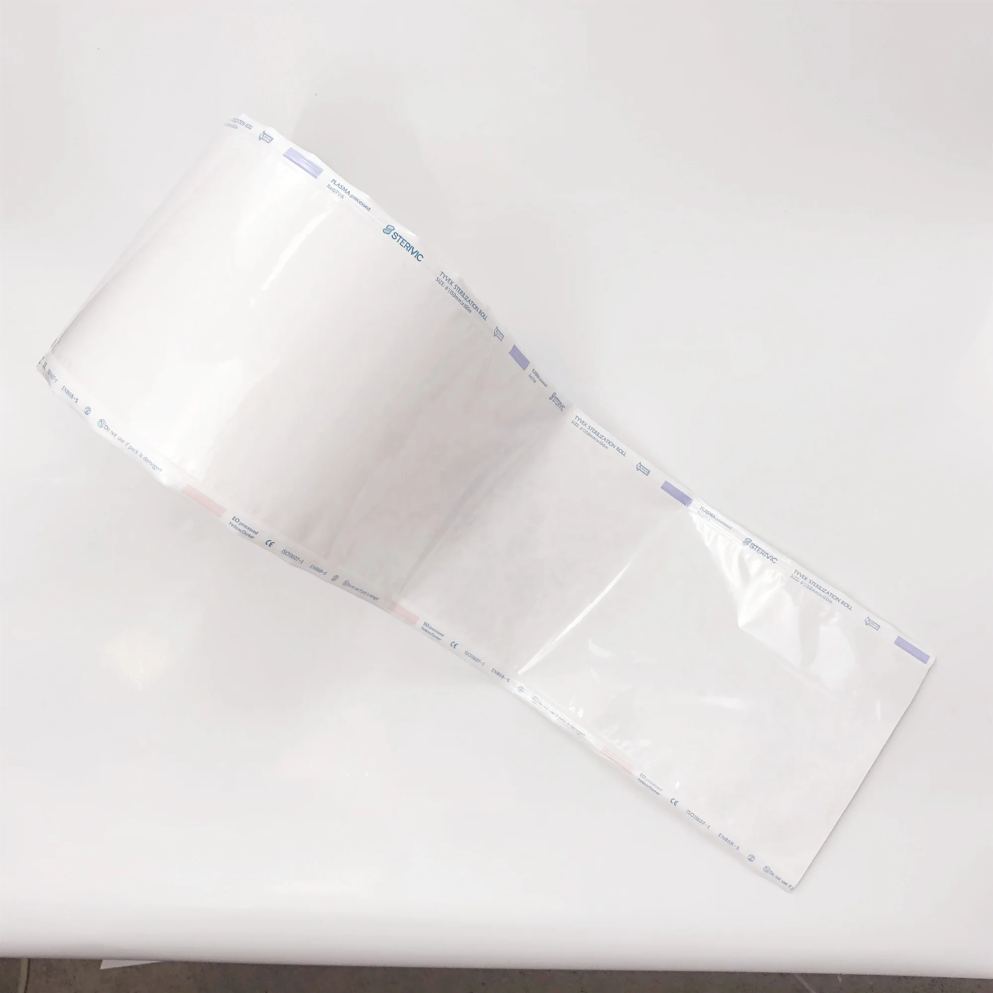 
Medical PLASMA Sterilization Tyvek Pouch Roll 
