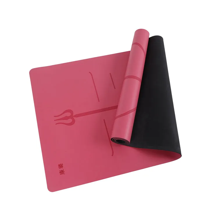 F1 Skid Proof Washable Custom Pattern Thickness Gymnastics Exercise Mat Non-Slip Eco-Friendly Fitness Pilates Mat Pu Yoga Mats