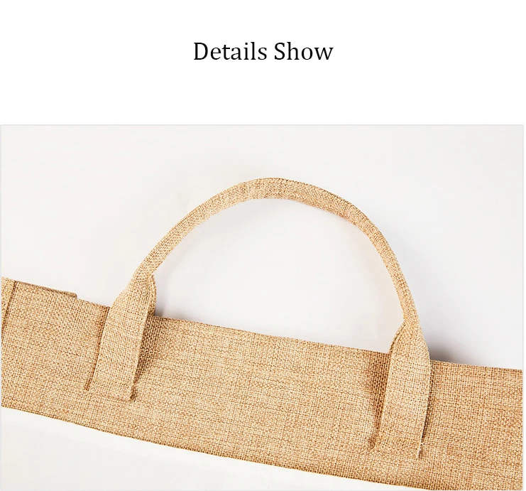 Wholesale Promotion Linen Hessian Hemp Jute Grocery Shopping Burlap Beach Tote Bag with pocket Custom Sublimation jute bag