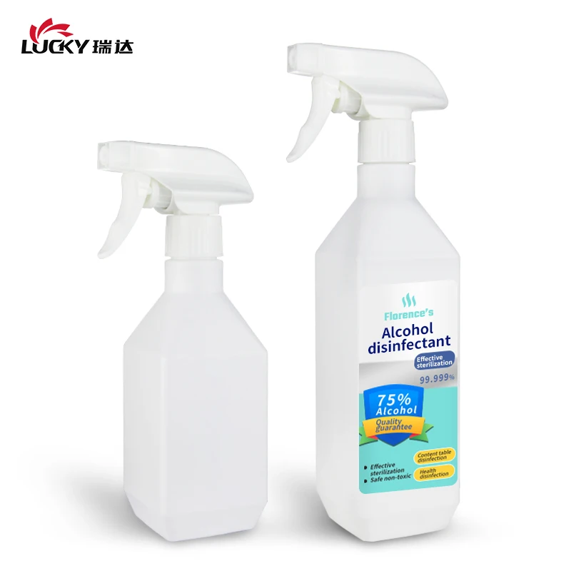 10oz HDPE square pumptrigg detergent mist bottle plasticspray high quality 300ml 500ml spray bottle