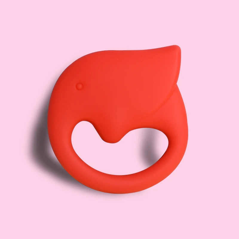 Legenday Colorful Elephant Shaped Soft Silicone Baby Teether Bpa Freefood