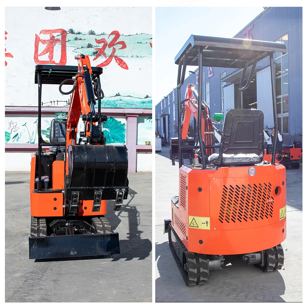 HW-15 Cheap bagger New mini excavator prices 1500kg 1 ton excavators small digger with CE EPA for sale