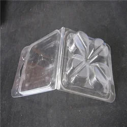 Custom slide fish lure plastic PET/PVC hard blister clamshell packaging