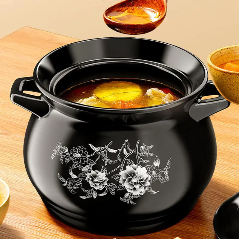 High quality casserole ceramic cooking soup pot non stick stew pot