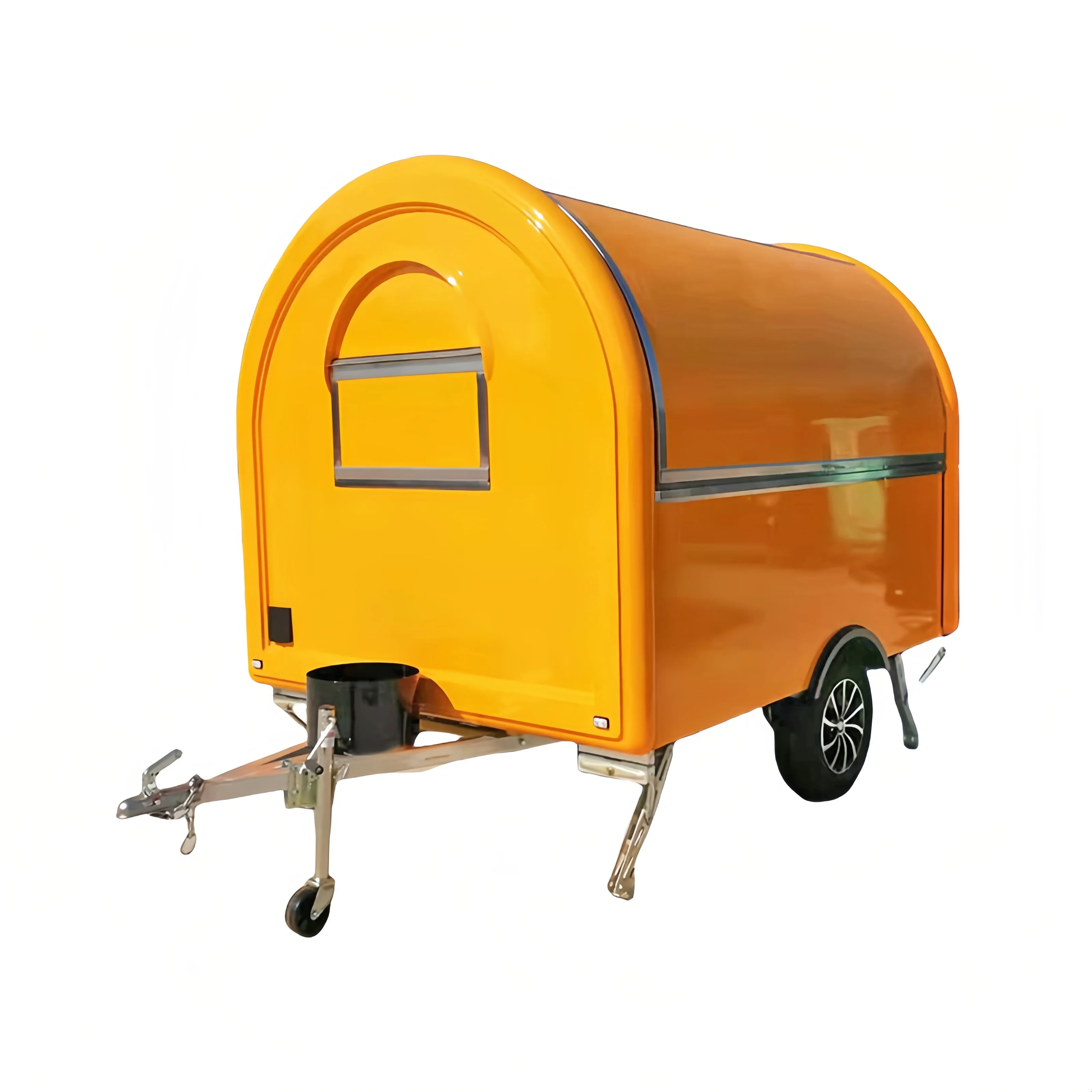 Automatic Sales Beer Coffee Hot Dogs Fully Equipped Kitchen Food Truck Outdoor Fast Food Trailer Mobile Food Catering Trailer