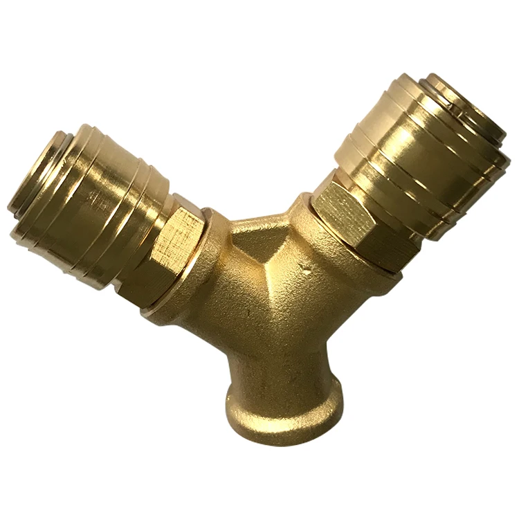 
Quick Connector Accessories 3/8' Y Type Connector With German Type Coupler 